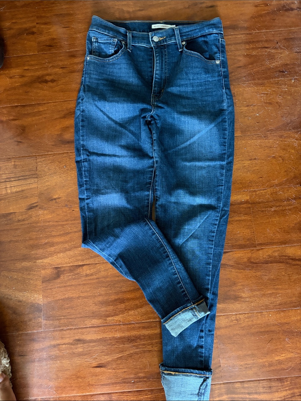 Levi's Women's Dark Blue Skinny Jeans